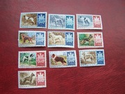 San Marino 1956 MNH Mi. 547/56 Fauna Psy