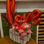 Walentynki box w drewnianym sercu