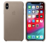 APPLE LEATHER CASE MRWR2ZM/A IPHONE XS MAX TAUPE