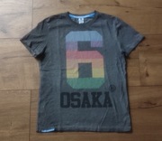 T-shirt Superdry r. M szara Osaka Limited