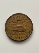 Meksyk 20 centawo 1964 rok