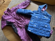 Kombinezon + kurtka , dziewczynka, 110 cm