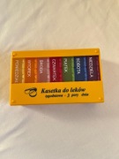 Pojemnik / kasetka na leki tygodniowy 7 dni 3 pory dnia