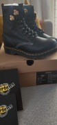 Buty botki trapery za kostkę dr. Martens 1460 hdw black virgina 37