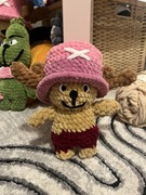 Chopper One Piece mały maskotka handmade