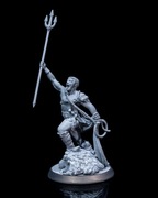 Retiarius Mistrz Sieci i Trójzębu 32mm 14K zgodna z DnD RPG Pathfinder Warh