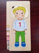 Drewniana układanka MOJE CIAŁO