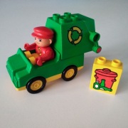 Lego Duplo 2613 śmieciarka unikat Garbage Truck