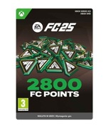 Kod aktywacyjny FC 25 Ultimate Team - 2800 punktów. Xbox