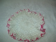 SERWETKA - RĘCZNE WYKONANIE - Z PODWÓJNĄ FALBANĄ