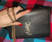 Torebka Yves Saint Laurent Vintage czarna