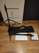 Stojak statyw emart z tłem fotograficznym 