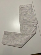 Esprit spodnie rurki kwiatowy print 38 40