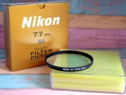 filtr Nikon 77mm B2 blue jasnoniebieski  oryginalny