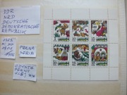 6szt. znaczki seria Mi 1901 arkusik NRD 1973r. DDR Niemcy BAJKI czyste **
