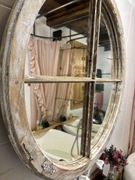 Lustro z ramy 100-letniego okna 