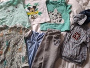 Zestaw 10 kg chłopiec odzież 80-92