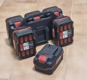 Solidny koszyk na baterie Parkside Walizka na 6 szt baterii