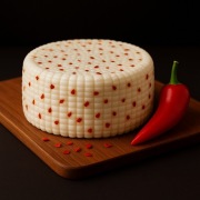 Ser kozi kanapkowy z CHILLI- 0,25KG 