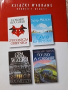 Książki wybrane: Howard Roughan, Susan Wilson, Brad Meltzer,  Gervase Phinn