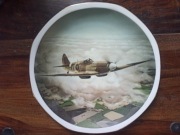 Spitfire samolot talerz okolicznościowy 