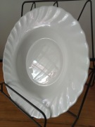 TALERZE OBIADOWE serwis obiad PŁYTKIE GŁEBOKIE DESEROWE OPAL KOMPLET 6 OS. 