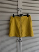 spódnica żółta z suwakiem 28 rozmiar lato jesien