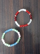 2 meching branzoletki handmade 