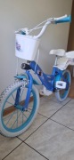 Rower dziecięcy HUFFY Disney Frozen 16 cali dla dziewczynki Niebieski
