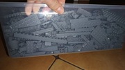 Lego 3 kg oryginalnych klocków dark grey ciemno szary ręcznie sortowane