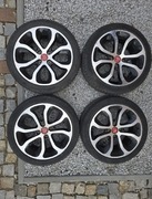 Alufelgi Citroen 7Jx17 + ori śruby 