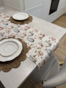 Plamoodporny bieżnik wielkanocny - pastelowe pisanki - shabby