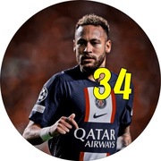 Pan Opłatek na tort - Piłka Nożna NEYMAR