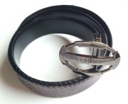 GIANFRANCO FERRE pasek UNISEX, skora weza