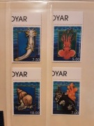 Dania Wyspy Owcze 2002  Mi 417-20 ośmiornica małże seria czyste idealna