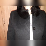 Czarny płaszcz JASS rozm.38 