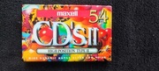 Kaseta magnetofonowa Maxell CDsII 54.Japonia.Nowa