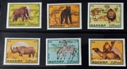 !!! MANAMA  FAUNA ŚWIATA 6szt... KOMPLETNA_SERIA...CZYSTE**!!!
