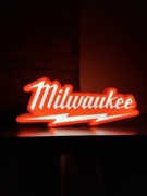 Milwaukee lampka 30 cm logo LED USB z włącznikiem, wydruk 3D 30