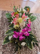 STROIK WIELKANOCNY NA CMENTARZ KOMPOZYCJA NAGROBNA OBCIĄŻONA 