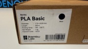 BambuLab PLA Basic BLACK refill RFID - Bambu Lab