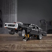 Model Samochodu DODGE z Klocków Technic - Muscle Car F&F 1077 psc 40cm