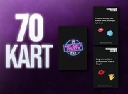 GRA NA IMPREZY "NOT JUST A PARTY" – 70 KART (PYTANIA I WYZWANIA)