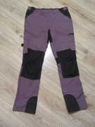 CLAS OHLSON damskie spodnie robocze czarno-liliowe jak nowe_ XL