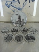 Zestaw porcelanowych talerzy – Niemcy, Bavaria, KPM i Tirschenreuth