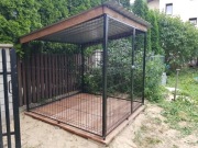 Zagroda-kojec-boks dla psa, pomieszczenie gospodar