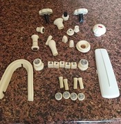 Gałki, komplet plastików Wołga GAZ 21 