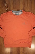 Bluza Champion r. L pomarańczowa męska dł rękaw bez kaptura