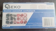 gekon zestaw uszczelek sanitarnych 141 sztuk nowe