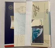 Zestaw 104 szt folderów do banknotów